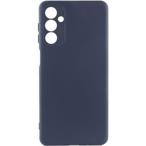 Чохол для Samsung Galaxy A05s сіліконовий GETMAN Liquid Silk Full Camera синій