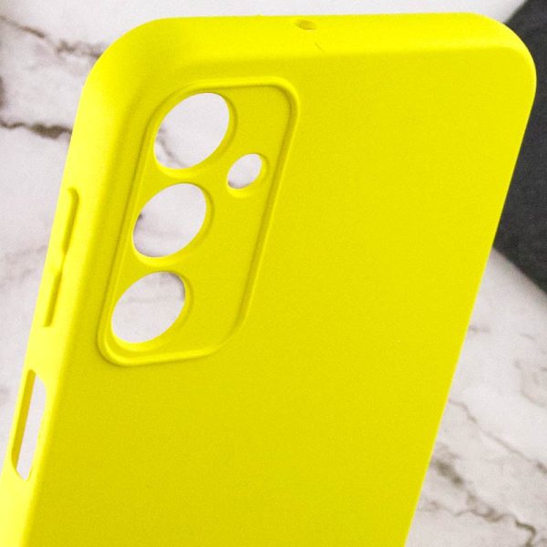 Чохол для Samsung Galaxy A15 4G сіліконовий GETMAN Liquid Silk Full Camera жовтий - Зображення 6