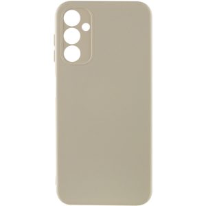 Чохол для Samsung Galaxy A24 4G сіліконовий GETMAN Liquid Silk Full Camera бежевий