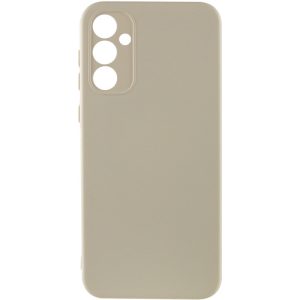 Чохол для Samsung Galaxy A35 сіліконовий GETMAN Liquid Silk Full Camera бежевий