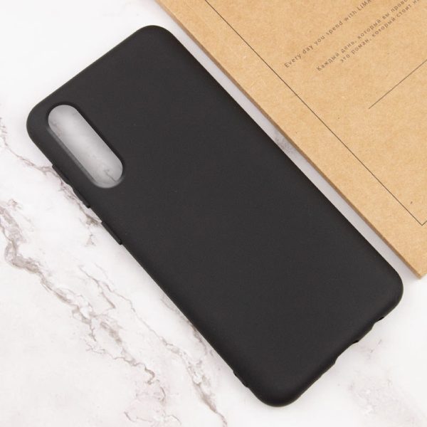 Чохол для Samsung Galaxy A50 сіліконовий GETMAN Liquid Silk чорний - Зображення 3