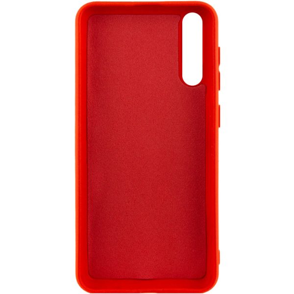 Чохол для Samsung Galaxy A50 сіліконовий GETMAN Liquid Silk червоний - Зображення 2
