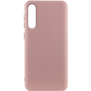 Чохол для Samsung Galaxy A50 сіліконовий GETMAN Liquid Silk рожевий