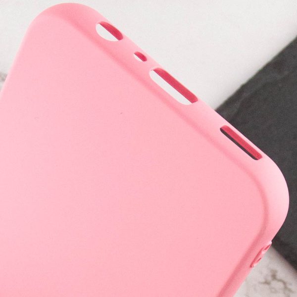Чохол для Samsung Galaxy A34 5G сіліконовий GETMAN Liquid Silk Full Camera рожевий - Зображення 7