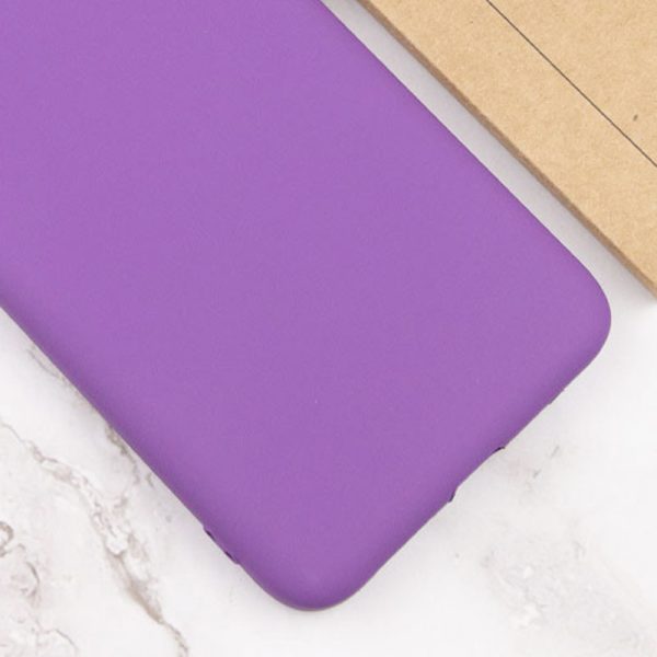 Чохол для Samsung Galaxy M23 5G сіліконовий GETMAN Liquid Silk Full Camera фіолетовий - Зображення 2