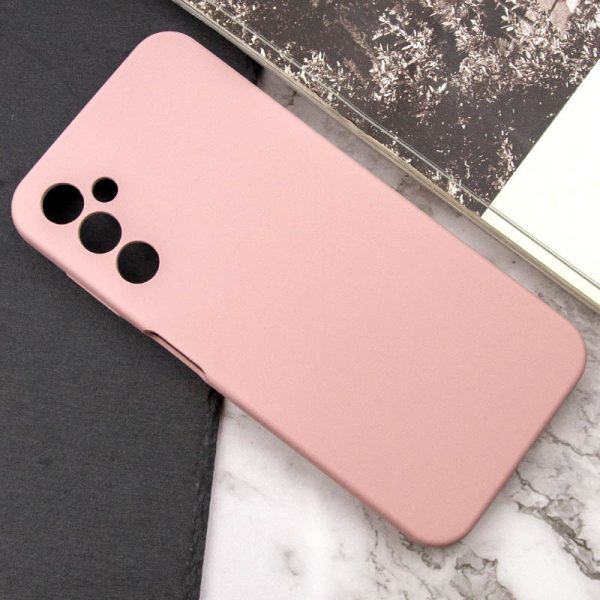 Чохол для Samsung Galaxy M23 5G сіліконовий GETMAN Liquid Silk Full Camera рожевий - Зображення 5