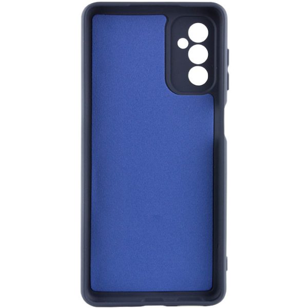 Чохол для Samsung Galaxy M23 5G сіліконовий GETMAN Liquid Silk Full Camera синій - Зображення 2