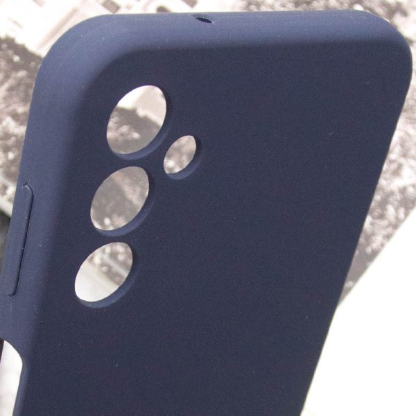 Чохол для Samsung Galaxy M23 5G сіліконовий GETMAN Liquid Silk Full Camera синій - Зображення 6