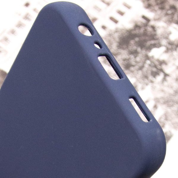Чохол для Samsung Galaxy M23 5G сіліконовий GETMAN Liquid Silk Full Camera синій - Зображення 7