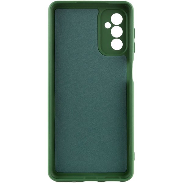 Чохол для Samsung Galaxy M23 5G сіліконовий GETMAN Liquid Silk Full Camera зелений - Зображення 2