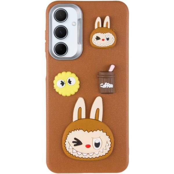 Чохол для Samsung Galaxy A15 4G сіліконовий Leather Toys карамельний - Зображення 2
