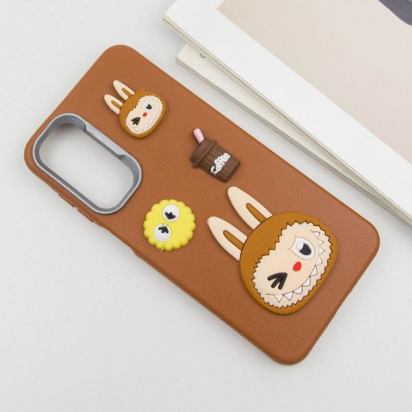 Чохол для Samsung Galaxy A15 4G сіліконовий Leather Toys карамельний - Зображення 3