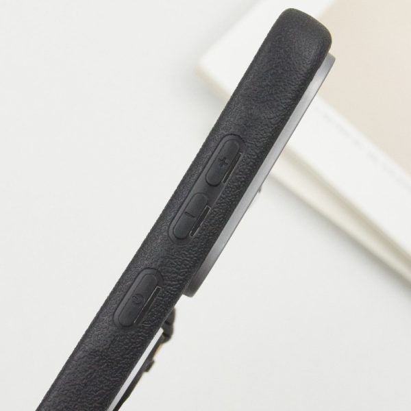 Чохол для Samsung Galaxy A36 5G сіліконовий Leather Toys чорний - Зображення 4