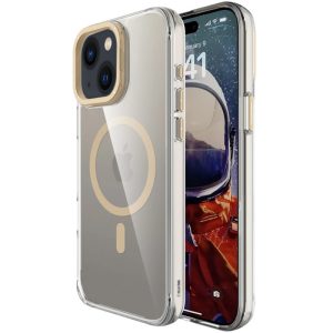 Чохол для iPhone 13 з MagSafe сіліконовий Space Case Apex золотий