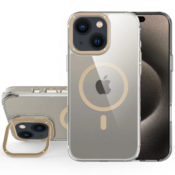 Чохол для iPhone 13 з MagSafe сіліконовий Space Case Apex золотий - Зображення 2