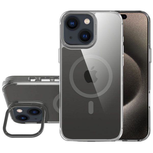 Чохол для iPhone 13 з MagSafe сіліконовий Space Case Apex сірий, прозорий - Зображення 3
