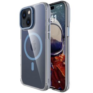 Чохол для iPhone 13 з MagSafe сіліконовий Space Case Apex блакитний