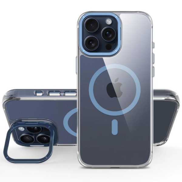Чохол для iPhone 15 Pro з MagSafe сіліконовий Space Case Apex блакитний - Зображення 3
