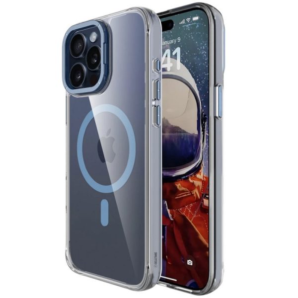 Чохол для iPhone 15 Pro з MagSafe сіліконовий Space Case Apex блакитний - Зображення 8