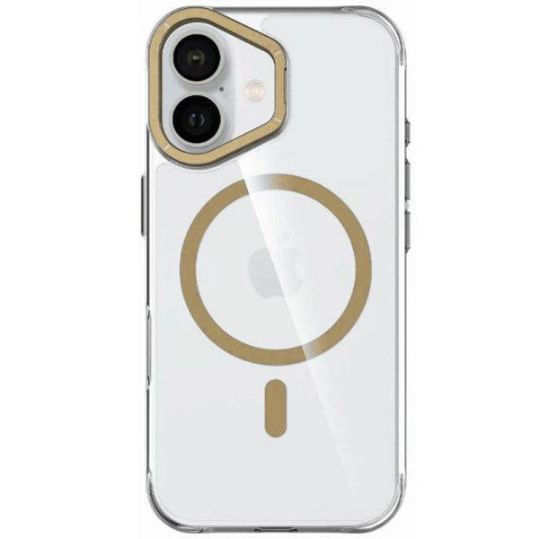 Чохол для iPhone 16 з MagSafe сіліконовий Space Case Apex золотий - Зображення 2