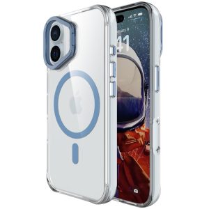 Чохол для iPhone 16 з MagSafe сіліконовий Space Case Apex блакитний