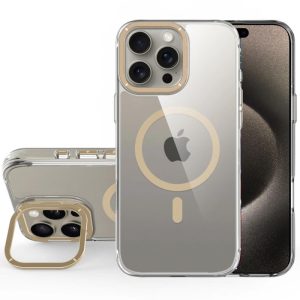 Чохол для iPhone 16 Pro з MagSafe сіліконовий Space Case Apex золотий