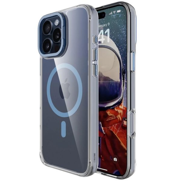 Чохол для iPhone 16 Pro з MagSafe сіліконовий Space Case Apex блакитний - Зображення 8