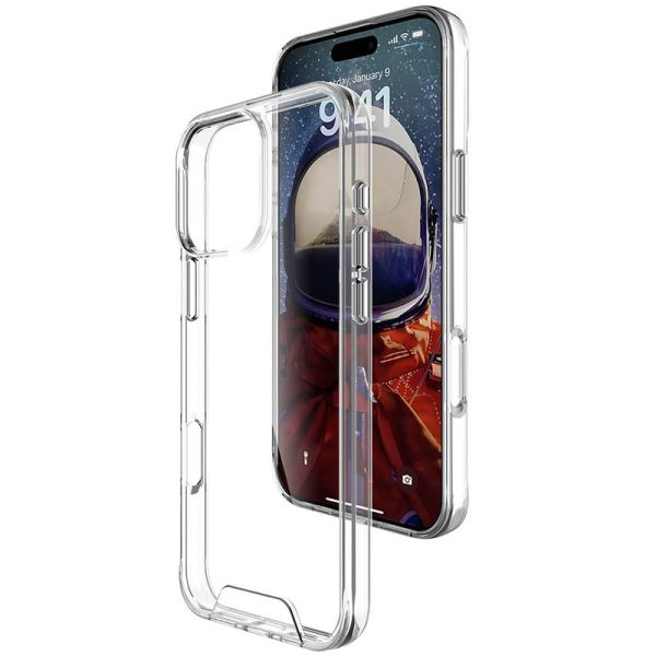 Чохол для iPhone 16 Pro сіліконовий Space Case transparent прозорий - Зображення 6
