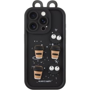 Чохол для iPhone 11 Pro з Ears сіліконовий Toys Case чорний