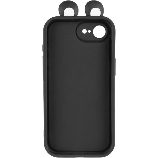 Чохол для iPhone 16e з Ears сіліконовий Toys Case чорний - Зображення 3