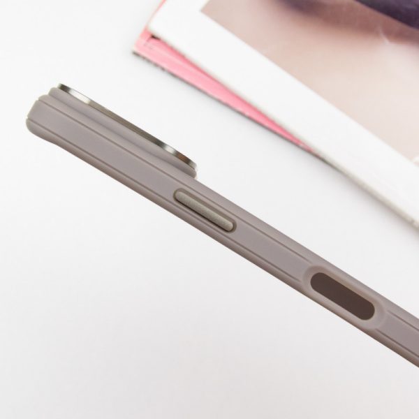 Чохол для iPhone 16 з MagSafe сіліконовий Carbon сірий - Зображення 6