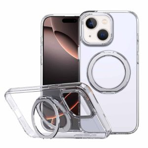 Чохол для iPhone 15 з MagSafe сіліконовий Empire and Ring прозорий