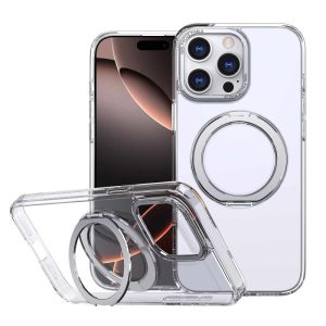 Чохол для iPhone 15 Pro з MagSafe сіліконовий Empire and Ring прозорий