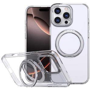 Чохол для iPhone 16 Pro з MagSafe сіліконовий Empire and Ring прозорий