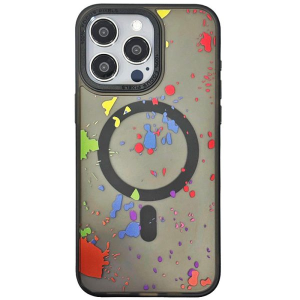 Чохол для iPhone 12 Pro з MagSafe сіліконовий Flush чорний