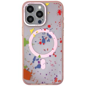 Чохол для iPhone 13 Pro з MagSafe сіліконовий Flush рожевий