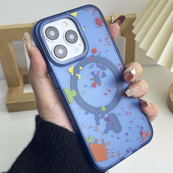 Чохол для iPhone 13 Pro з MagSafe сіліконовий Flush блакитний - Зображення 2
