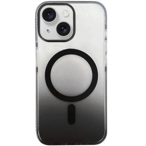 Чохол для iPhone 15 з MagSafe сіліконовий Phantom чорний