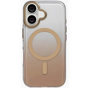 Чохол для iPhone 16 з MagSafe сіліконовий Phantom золотий