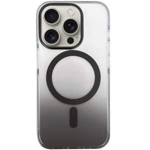 Чохол для iPhone 16 Pro Max з MagSafe сіліконовий Phantom сірий