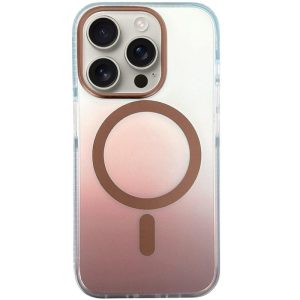 Чохол для iPhone 16 Pro Max з MagSafe сіліконовий Phantom золотий