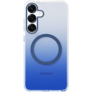 Чохол для Samsung Galaxy S25+ з MagSafe сіліконовий Phantom блакитний