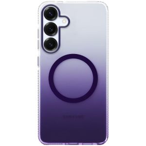 Чохол для Samsung Galaxy S25 з MagSafe сіліконовий Phantom фіолетовий