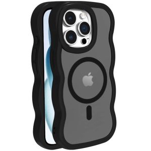 Чохол для iPhone 12 Pro з MagSafe сіліконовий Undine чорний
