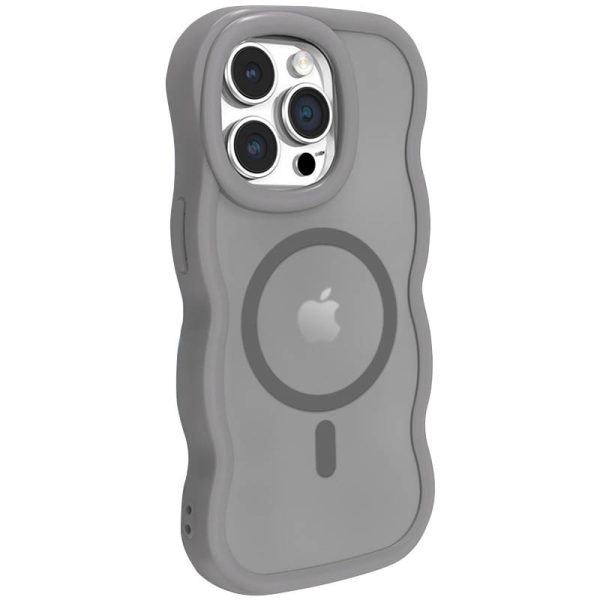 Чохол для iPhone 12 Pro з MagSafe сіліконовий Undine сірий - Зображення 2