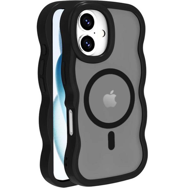 Чохол для iPhone 16 з MagSafe сіліконовий Undine чорний