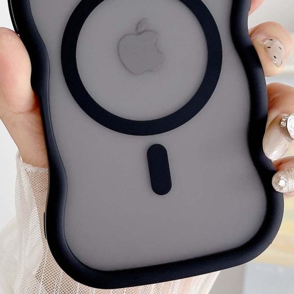 Чохол для iPhone 16 з MagSafe сіліконовий Undine чорний - Зображення 2