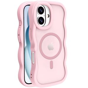 Чохол для iPhone 16 з MagSafe сіліконовий Undine рожевий
