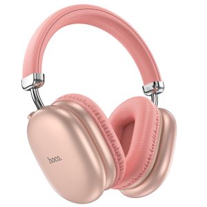 Накладні бездротові навушники Hoco W35 Max Joy рожеві