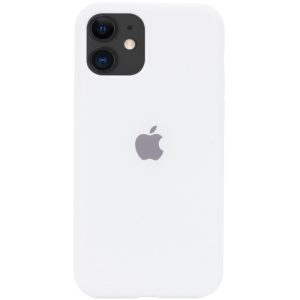 Чохол для iPhone 11 сіліконовий Case Full Protective білий